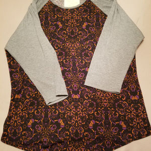 Lularoe Randy Baseball Tee - Size 3XL